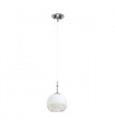 Suspension Luna Chrome 1 ampoule 200cm