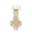 Applique design Empire 24 carats d'or 3 ampoules 40cm