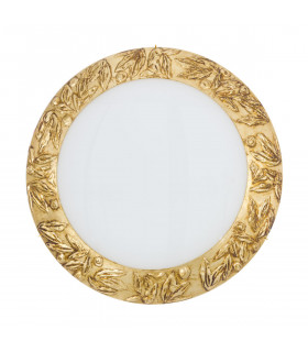 Ceiling lamp Serena 24 carats gold 3 bulbs 9cm
