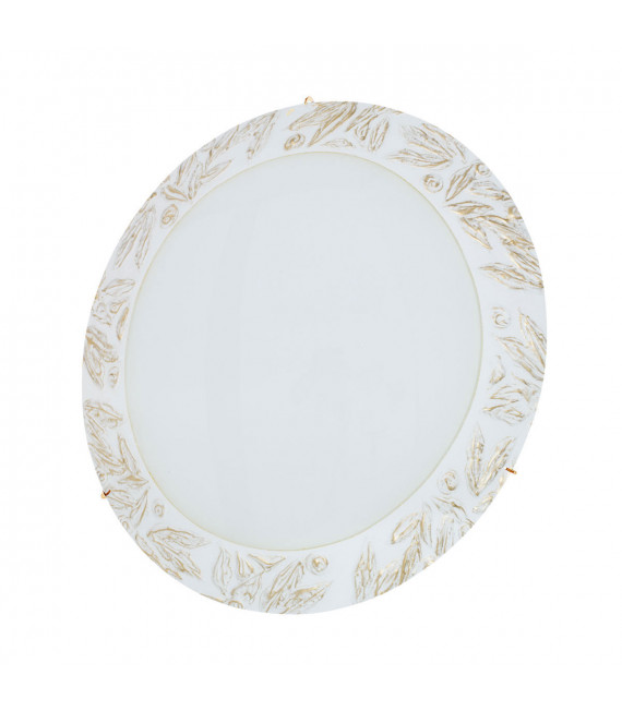 Plafoniera Serena oro 24 carati 4 lampadine 10cm