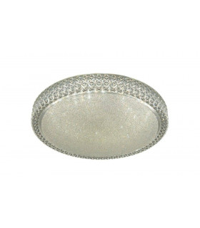Plafón Flush Cristal Acrílico 1 bombilla 10cm