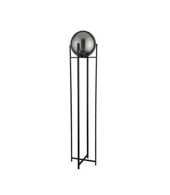 Lampadaire Amsterdam Acier doux Noir 1 ampoule 159cm