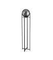 Floor lamp Amsterdam Mild steel Black 1 bulb 159cm