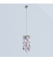 Suspension Prisma 1 ampoule Chrome