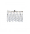 Ceiling light Design Prisma Chrome 3 bulbs 33cm