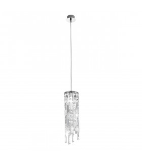 Suspension Prisma 1 ampoule Chrome