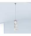 Suspension Prisma 1 ampoule Chrome