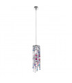 Suspension Prisma 1 ampoule Chrome