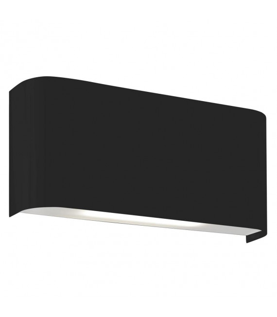 Applique Match Box Alluminio, ferro nero 2 lampadine 8cm