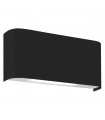 Wall light Match Box Aluminum, black iron 2 bulbs 8cm