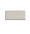 Applique murale Match Box Aluminium,fer blanc 2 ampoules 8cm
