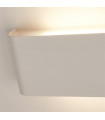 Applique murale Match Box Aluminium,fer blanc 2 ampoules 8cm