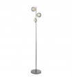 Lampadaire Quartz Verre,acier inoxydable,acier doux Chrome,Transparent