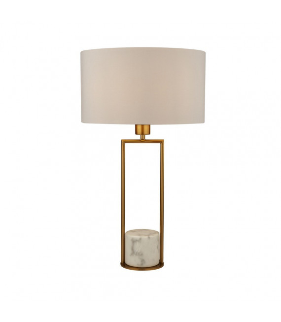 Table lamp Table Mild Steel Bronze 1 bulb 62cm