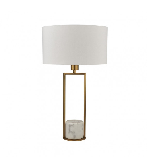 Lampe de table Table Acier doux Bronze 1 ampoule 62cm