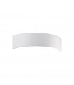 Applique en plâtre Arco blanc 1 ampoule 10cm