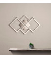 Integrated LED ceiling light Wall Aluminum Brushed aluminum