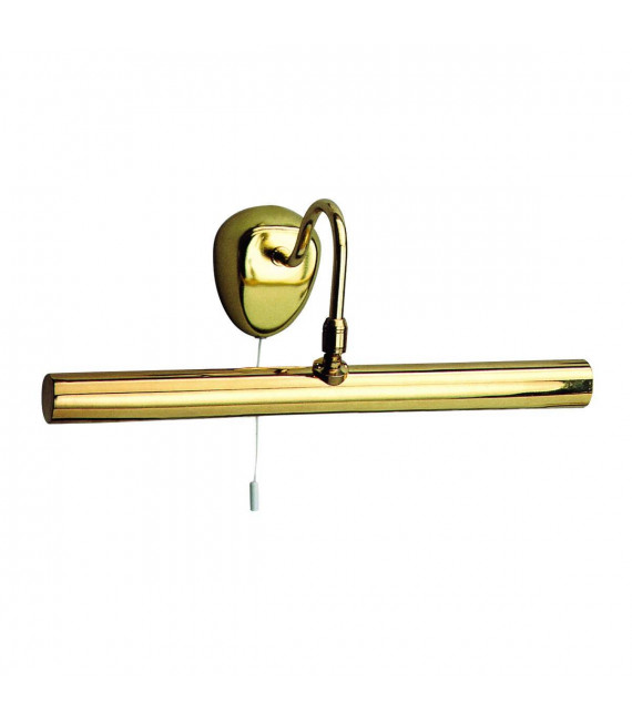 Picture Lights cuadro de luz Metal Latón pulido 2 bombillas 13cm