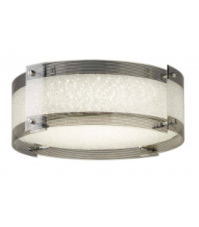 Deckenleuchte Shelby Steel Chrome 1 Glühbirne 14cm
