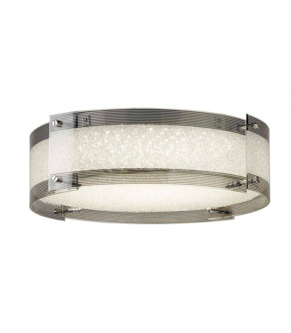 Ceiling light Shelby Steel Chrome 1 bulb 14cm