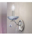 Applique murale Carmen Chrome 1 ampoule 16cm