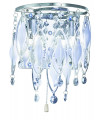 Design wall light Spindle Chrome 2 bulbs 25cm
