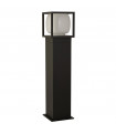 Garden bollard Athens Plastic, aluminum metal casting Black, opal white