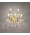 Applique murale Schönbrunn 24 carats d'or 5 ampoules 37cm