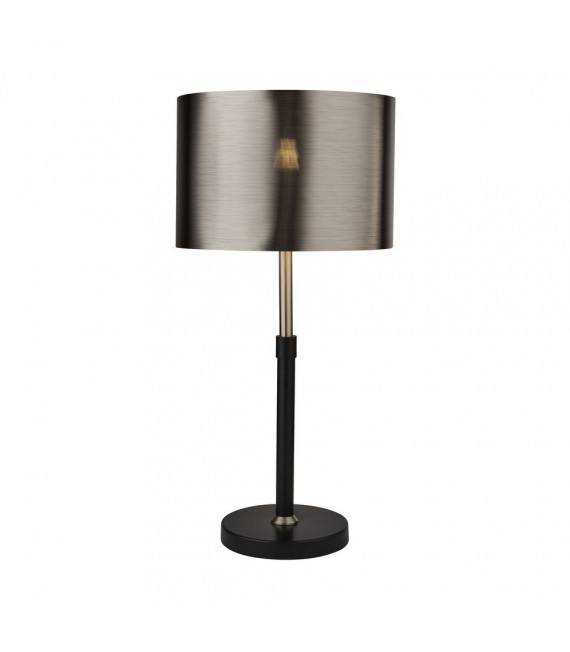Lámpara de mesa Table Acero dulce Negro mate 1 bombilla 61.5cm