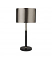 Lampe de table Table Acier doux Noir mat 1 ampoule 61,5cm
