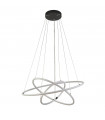 Revolve Integrated LED Ceiling Light Acrylic,White Mild Steel,Matte Black