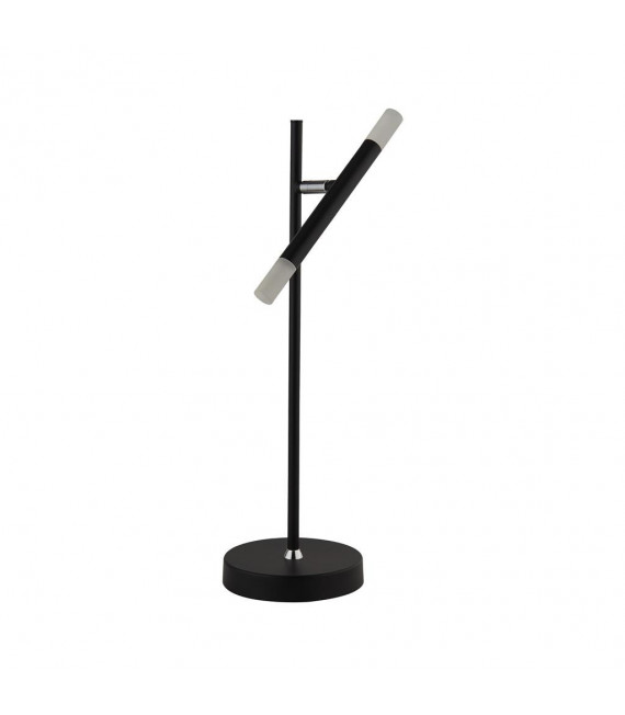 Bacchette lampada a LED integrata Acrilico, acciaio dolce Cromo, Nero opaco, satinato 1 lampadina 48,5 cm