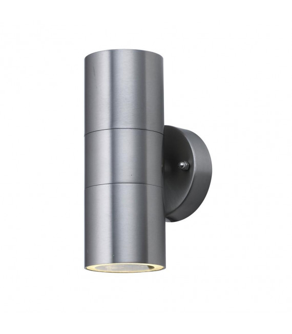 Coastal garden light Glass,Stainless steel Stainless steel 2 bulbs 16.3cm