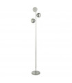 Lampadaire Marbles Acier doux Chrome 3 ampoules 152cm