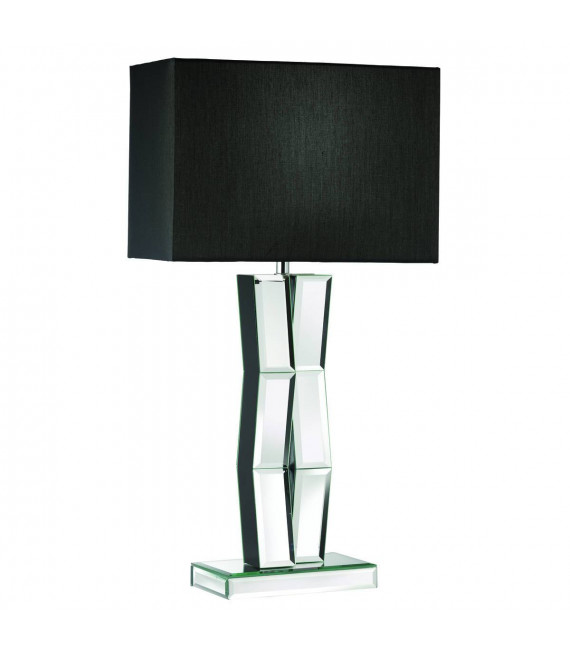 Lampada da tavolo Mirror Vetro nero, specchio 1 lampadina 60cm
