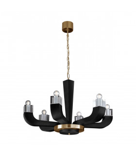 Riviera pendant light 6 bulbs 50cm