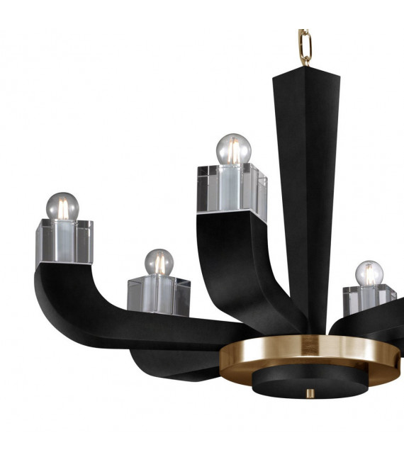 Riviera Pendelleuchte 6 Glühbirnen 50cm