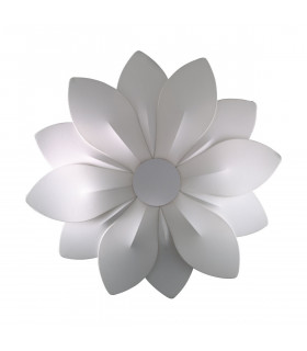 Applique Fiore Mat bianco 6 lampadine 226cm
