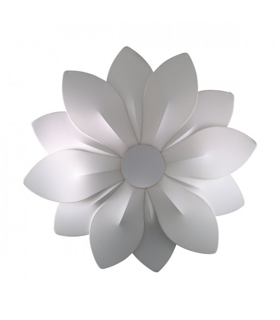 Wandleuchte Fiore Mattweiß 6-flammig 226cm