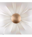 Applique murale Fiore 6 ampoules 24 carats d'or