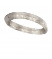 Plafonnier Cloud Chrome poli 12 ampoules 200cm