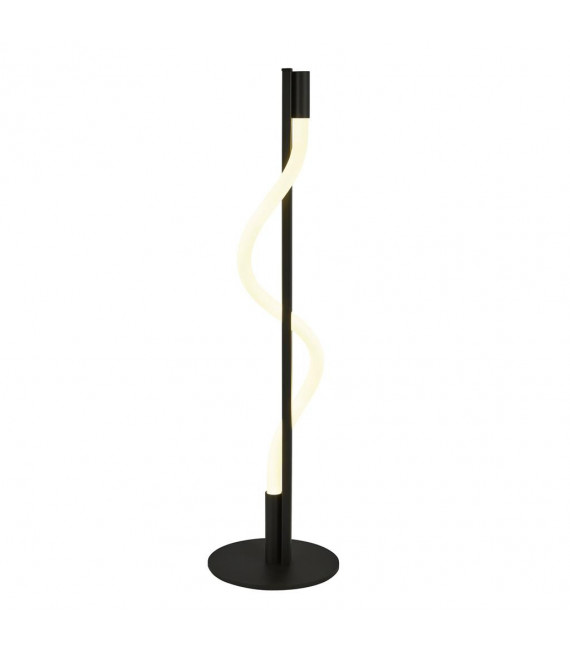 Built-in LED Lamp Silicone Snake,White Mild Steel,Matte Black