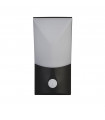 Applique moderne Copenhagen Plastique,moulage Aluminium en métal Noir, blanc opale