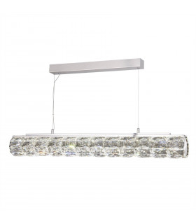 Suspension Remy 1 ampoule Acier Chrome