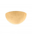 Applique murale Bisquitte Or 1 ampoule 11cm