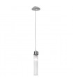 Raggio designer pendant lamp Silver leaf 1 bulb 28cm