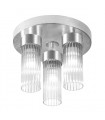 Ceiling light Giro Silver leaf 3 bulbs 21.5cm
