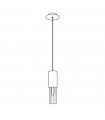 Design suspension Giro 1 bulb Gold leaf