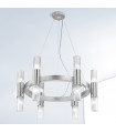 Applique murale Giro 12 ampoules Feuille d'argent