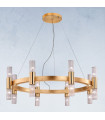 Applique murale Giro 16 ampoules Feuille d'or